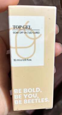 Beetles Top Gel Soak Off UV/LED Cured Nail Polish